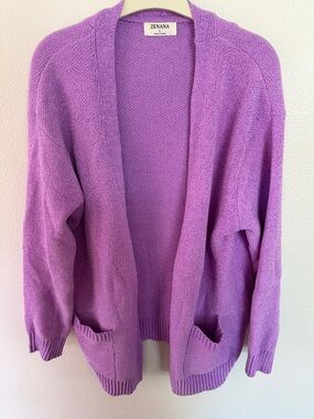 Purple Women’s Knit Sweater-pulse boutique